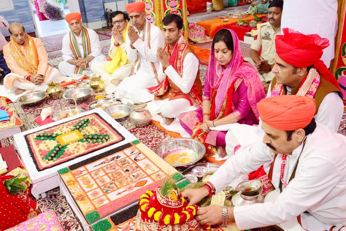 Shat Chandi Maha Yagya being performed at Shri Mata Vaishno Devi Shrine
