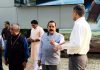 Union Minister Dr Jitendra Singh,accompanied by senior officers,reviewing preparations at Science City Ahmedabad, for the upcoming 2-day National Science Conclave to be inaugurated by Prime Minister Narendra Modi.