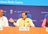 Union Minister Dr Jitendra Singh addressing a press conference at National Media Centre, New Delhi on Tuesday.