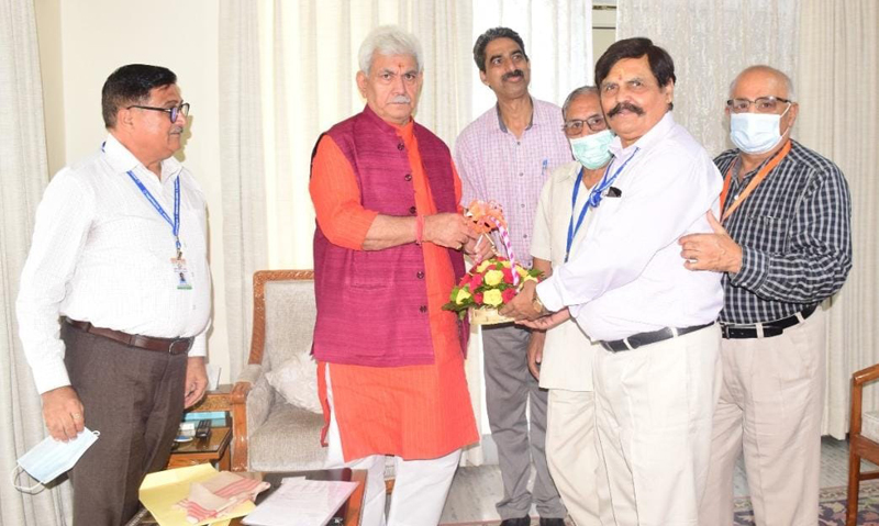 LG meeting a delegation on Tuesday. LG meeting a delegation on Tuesday.