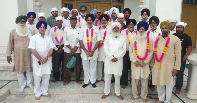 JKSAC members during meeting at Ramgarh in Samba on Friday. JKSAC members during meeting at Ramgarh in Samba on Friday.