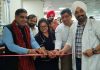 JMC Mayor, Chander Mohan Gupta inaugurating Emergency Department at Dr. K.D Multi-speciality Hospital in Jammu on Friday.
