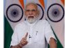 PM addressing the National Conference of Environment Ministers, in Gujarat, via video conferencing from New Delhi on Friday.