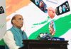 Union Minister for Defence, Rajnath Singh addressing at the first Indian Army Logistics seminar, in New Delhi on Monday.