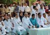 Congress leader Rahul Gandhi visiting Sabarmati Gandhi Ashram during Parivartan Sankalp Sammelan, in Ahmedabad on Monday. (UNI)