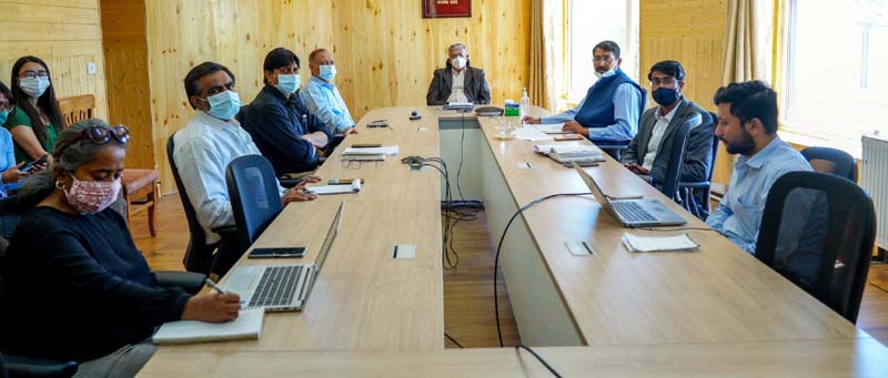 Advisor Umang Narula chairing a meeting. Advisor Umang Narula chairing a meeting.