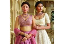 Models showcasing Mahalaya Collection by Reliance Jewels.