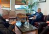 External Affairs Minister S. Jaishankar with Australian Deputy Prime Minister and Defence Minister Richard Marles during a meeting.