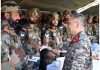 Chief of Defence Staff Gen Anil Chauhan visits forward posts in Rajouri sector.