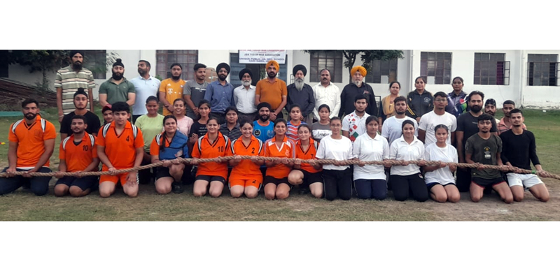 Participants posing for a group photograph at Jammu on Monday. Participants posing for a group photograph at Jammu on Monday.