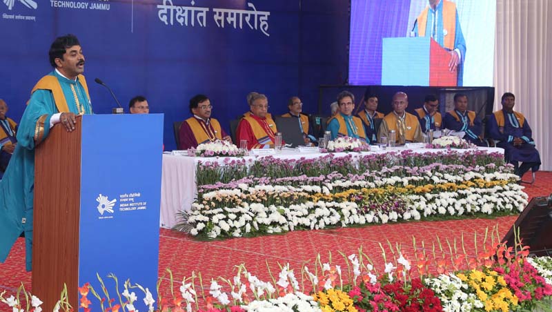 Guests during Convocation of IIT Jammu. Guests during Convocation of IIT Jammu.