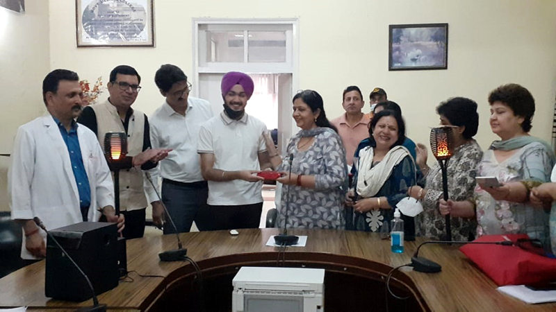 Doctors and others at Palliative Care Day function in GMC Jammu. Doctors and others at Palliative Care Day function in GMC Jammu.