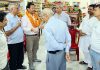 Excelsior Correspondent JAMMU, Oct 10: Senior BJP leader, Baldev Singh Billawaria here today inaugurated Patanjali Store at Ward number 56 in Gangyal and lauded the quality of Patanjali products. He said that the way Rakesh Kumar, inspired by PM Modi's vision of Atmnirbhar Bharat, has taken step towards becoming self-reliant by opening Patanjali Store, surely this step will provide employment to many more youths in the future. He said if young entrepreneurs become job providers instead of job seekers, then they will contribute to the economy of the country. Billawaria appealed to the youth to take advantage of various Atmnirbhar schemes launched by the Modi government. Owner of the Store, Rakesh Kumar said that customer satisfaction will remain his main goal and residents of the area can also take advantage of special offers on Diwali festival. Bablu Pandit, Ranjit Singh, Suresh Mishra, Yash Raj, Mulkh Raj, Madan Lal, Sanjeev Mishra and other were also present on this occasion.