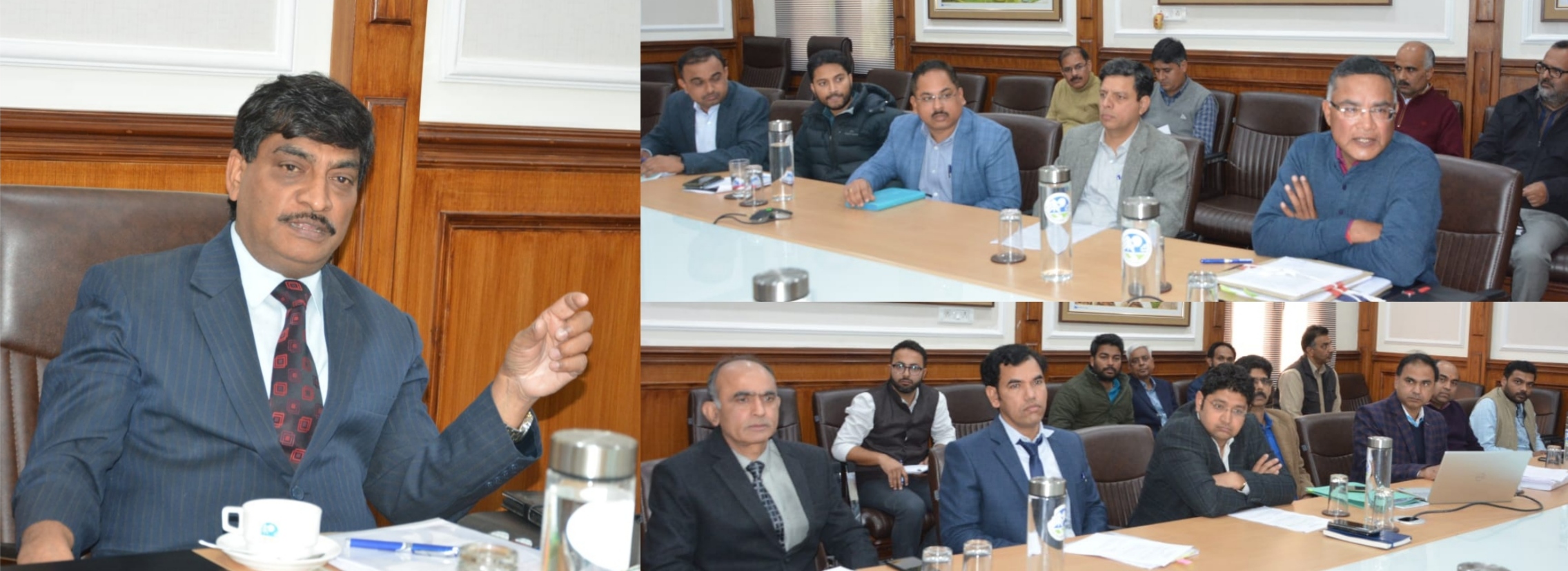 CS reviews progress of development of important Roads & Highways in JK-29