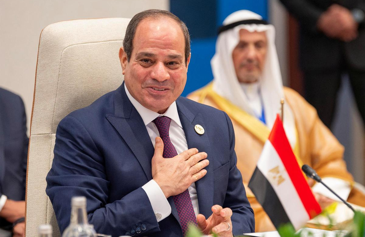 Egypt’s President Abdel Fattah al-Sisi.