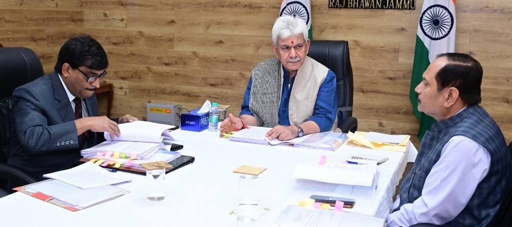 Lieutenant Governor, Manoj Sinha chairing Administrative Council meeting-29