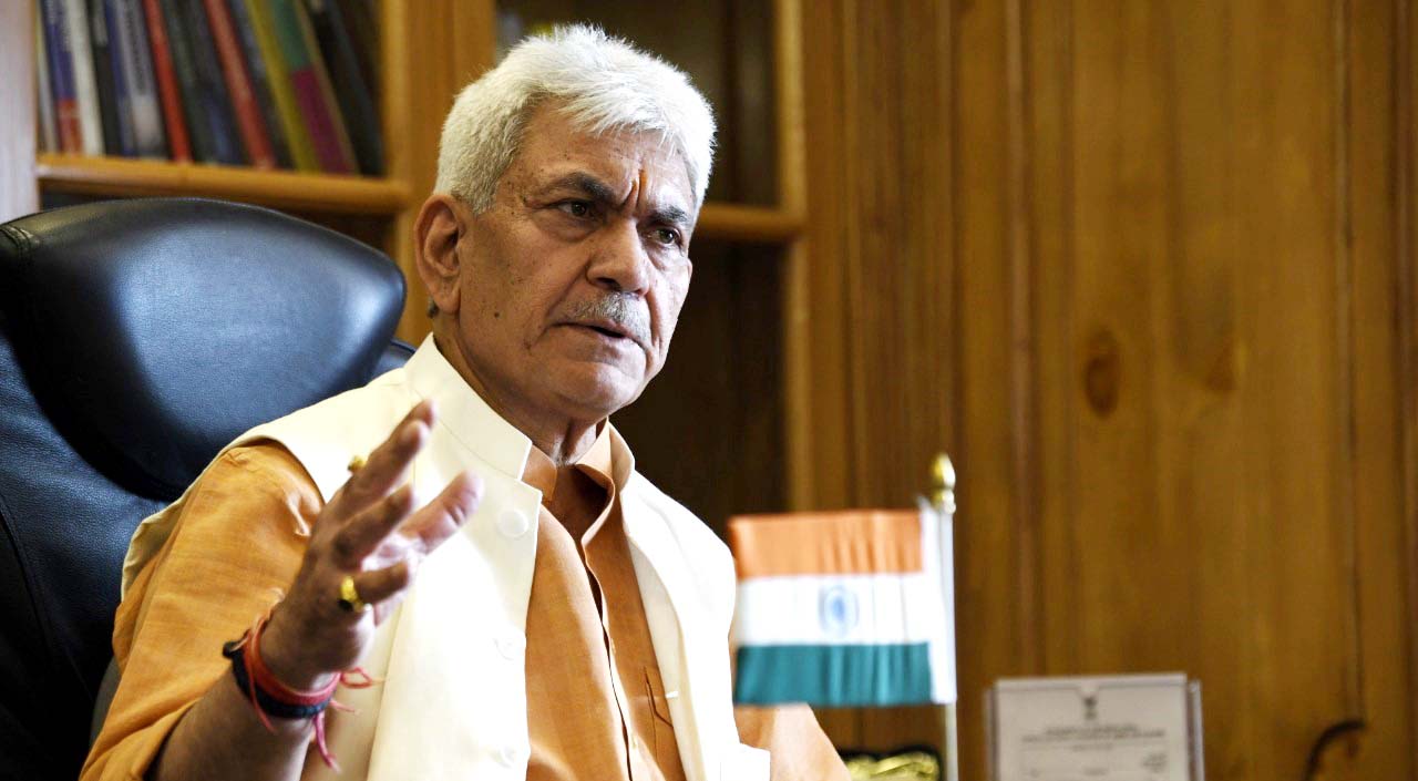 Lt Governor Manoj Sinha