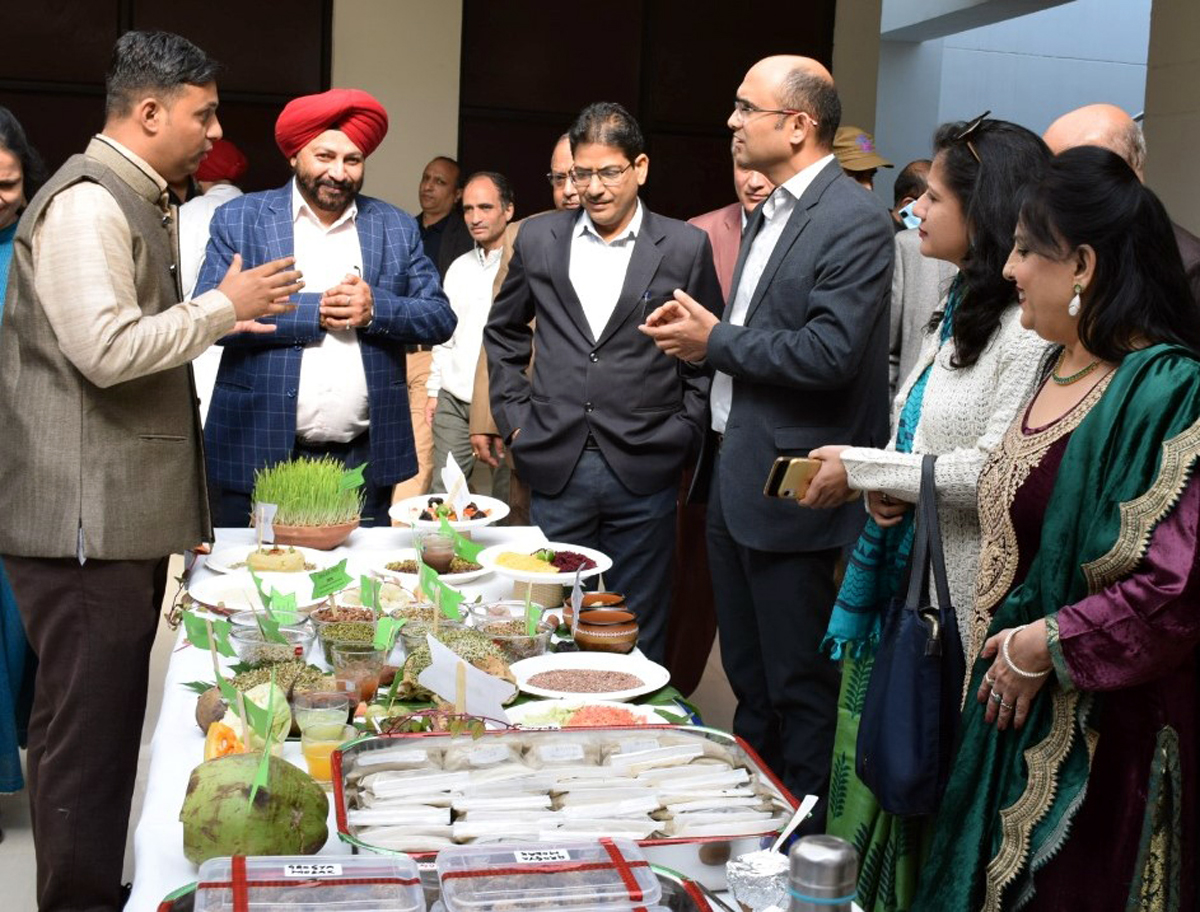 Secy H&ME Bhupinder Kumar during seminar on Naturopathy in Jammu. Secy H&ME Bhupinder Kumar during seminar on Naturopathy in Jammu.