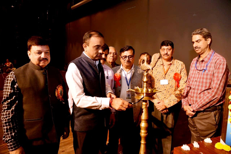 Divisional Commissioner Jammu Ramesh Kumar inaugurating National Group Song Competition organized by BVP on Saturday. Divisional Commissioner Jammu Ramesh Kumar inaugurating National Group Song Competition organized by BVP on Saturday.