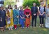 Trinity College training team posing with KCPS management at Jammu on Friday.