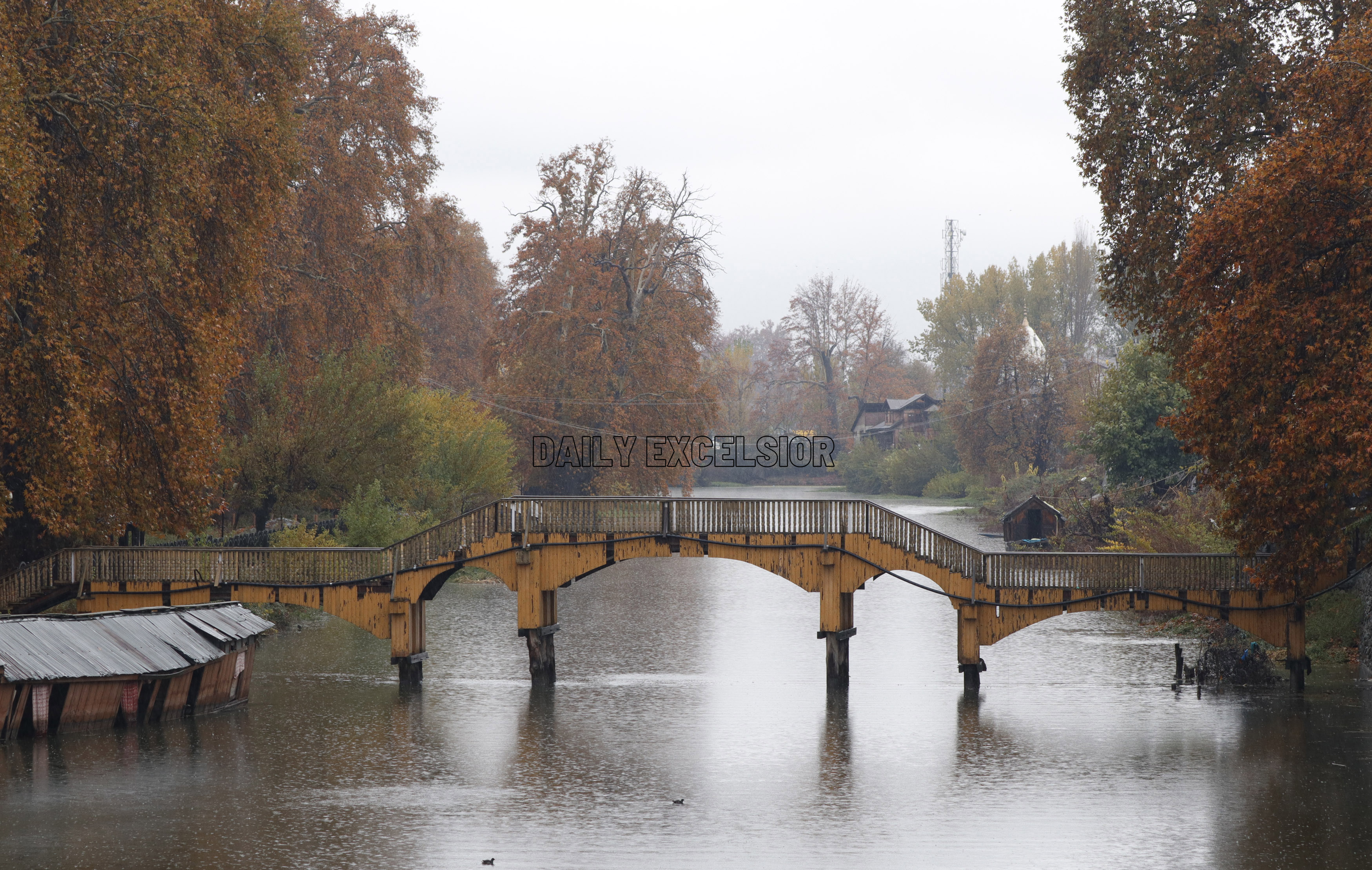 Rainfall in Srinagar Exclesior /Shakeel