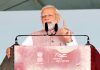 PM addressing at the public programme ‘Mangarh Dham ki Gaurav Gatha’, in Rajasthan on Tuesday.