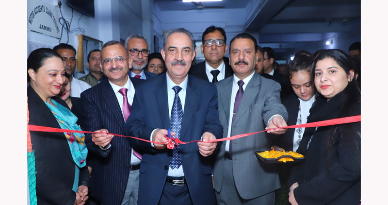 CJ Ali Mohd Magrey inaugurating National Lok Adalat in Jammu. CJ Ali Mohd Magrey inaugurating National Lok Adalat in Jammu.