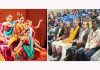 Dignitaries witnessing a cultural performance at Jammu on Saturday.