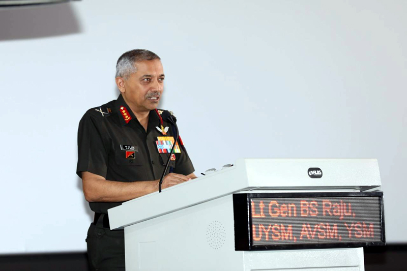 Lt Gen BS Raju VCOAS delivered the Keynote Address at the inauguration ceremony of Regional Technology Node RTN, Bengaluru. Lt Gen BS Raju VCOAS delivered the Keynote Address at the inauguration ceremony of Regional Technology Node RTN, Bengaluru.