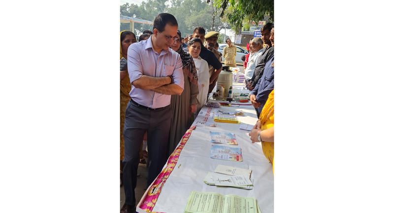 DG, IMPARD Bipul Pathak during visit to Badhori Panchayat in Bari Brahmana. DG, IMPARD Bipul Pathak during visit to Badhori Panchayat in Bari Brahmana.