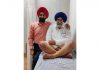 Dr. Ranjit Singh along with his patient Baljinder Singh on whom he performed knee replacement surgery using 'Zero Error Technique'.