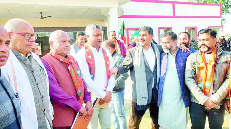 BJP leaders during Working Committee meeting on Sunday. BJP leaders during Working Committee meeting on Sunday.