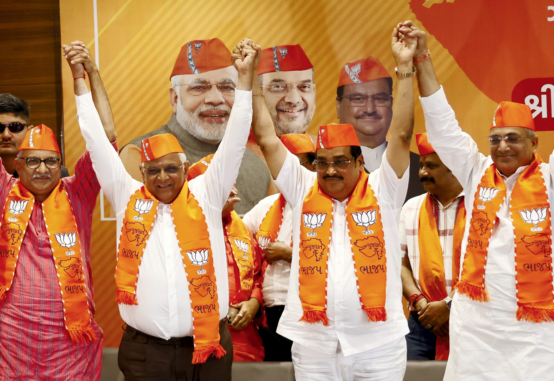 Gujarat Assembly polls: BJP press meet