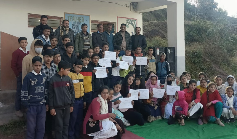 Students and staff during Annual Day function on Saturday. Students and staff during Annual Day function on Saturday.