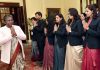 Probationers of Indian Forest Service called on President Droupadi Murmu at Rashtrapati Bhavan on Wednesday.