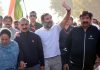 Himachal Pradesh Chief Minister Sukhvinder Singh Sukhu, his deputy Mukesh Agnihotri and the Congress' chief in the hill state Pratibha Singh walked alongside Rahul Gandhi in the Bharat Jodo Yatra on Friday