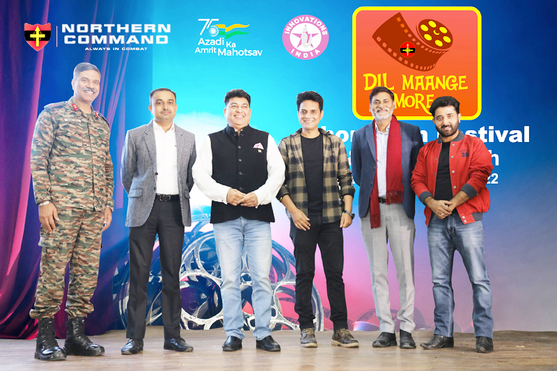 Film Makers and army officers at a Film Making Workshop in Jammu on Thursday. Film Makers and army officers at a Film Making Workshop in Jammu on Thursday.