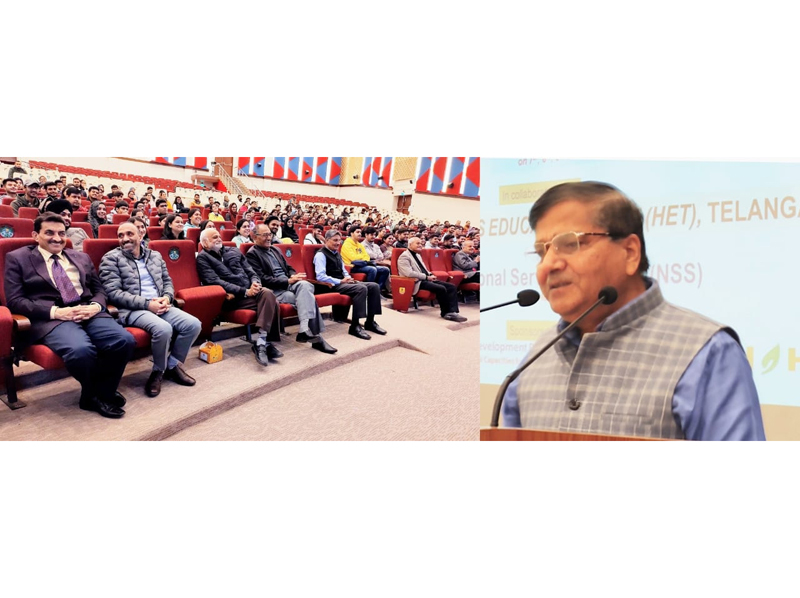 SKUAST-J Vice Chancellor addressing valedictory function of 4-day workshop on Monday. SKUAST-J Vice Chancellor addressing valedictory function of 4-day workshop on Monday.