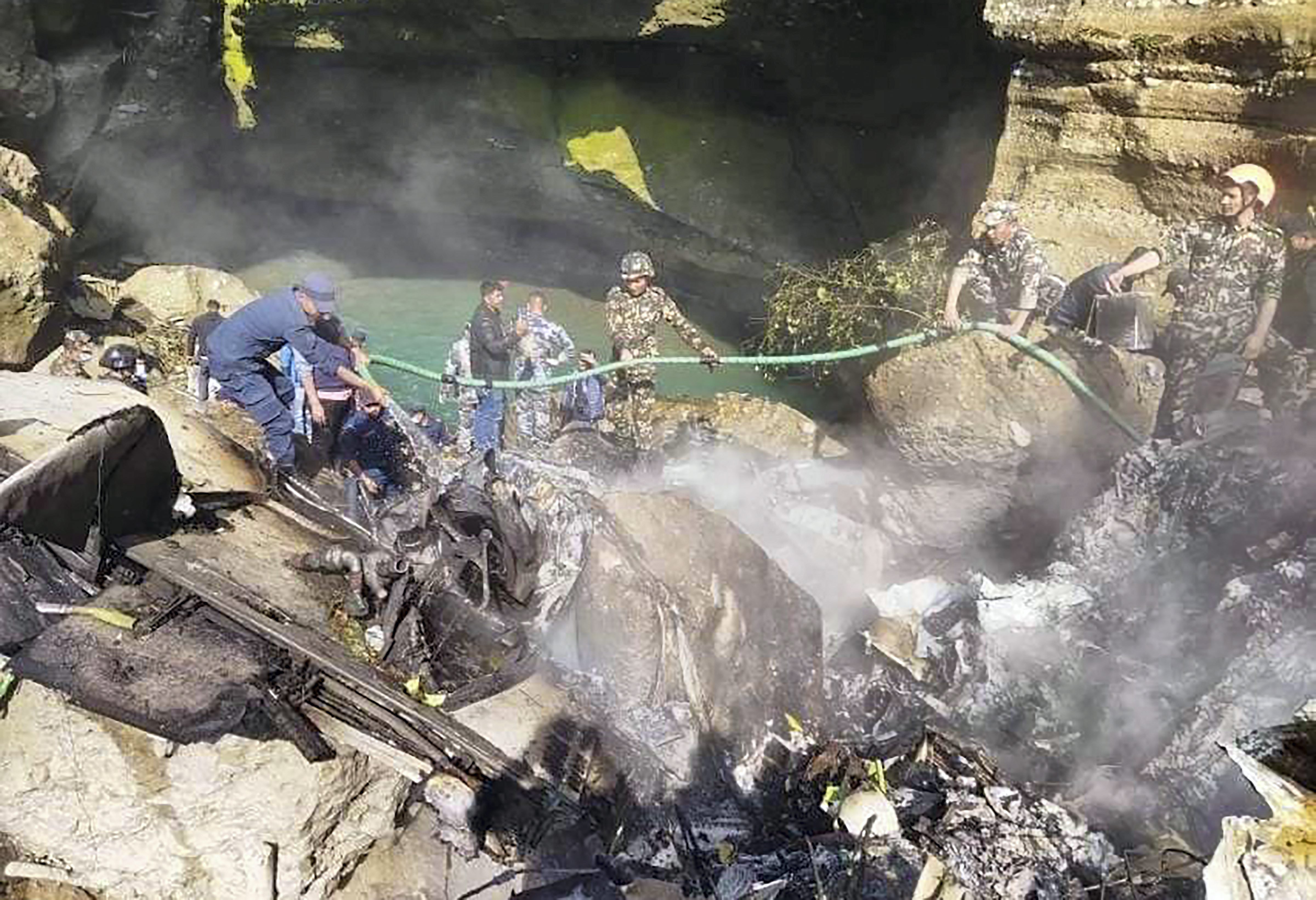 Plane crash in Nepal