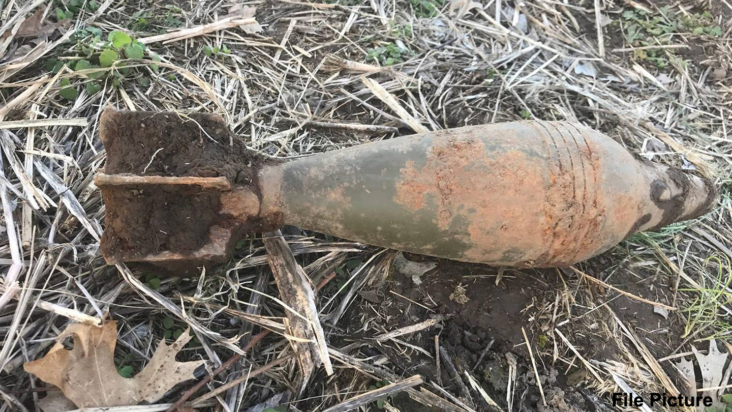 Rusted Mortar Shell Recovered In J&K's Samba, Defused Rusted Mortar Shell Recovered In J&K's Samba, Defused