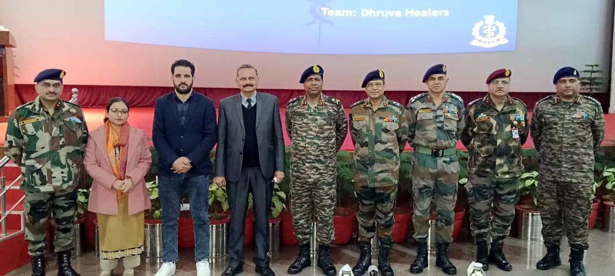 Army officers during organ donation awareness programme at Command Hospital in Udhampur on Saturday. Army officers during organ donation awareness programme at Command Hospital in Udhampur on Saturday.