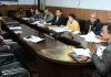 Divisional Commissioner Ramesh Kumar chairing a meeting at Jammu.