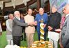 Dignitaries inaugurating AIPO conference at Jaipur on Wednesday.