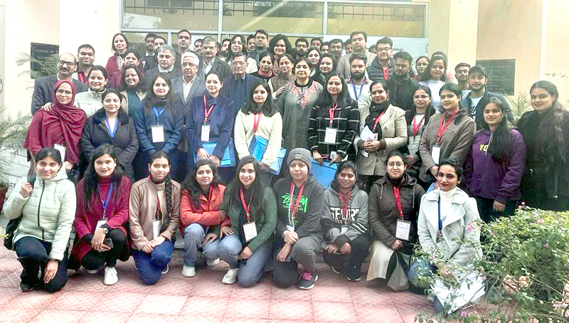JU VC Prof Umesh Rai with participants of workshop which started on Monday. JU VC Prof Umesh Rai with participants of workshop which started on Monday.