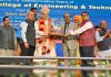 Home Minister Amit Shah at the platinum jubilee celebrations of BV Bhoomaraddi College in Hubballi.