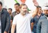 Congress leader Rahul Gandhi on Bharat Jodo Yatra led in Samana near Kurukshetra on Sunday.