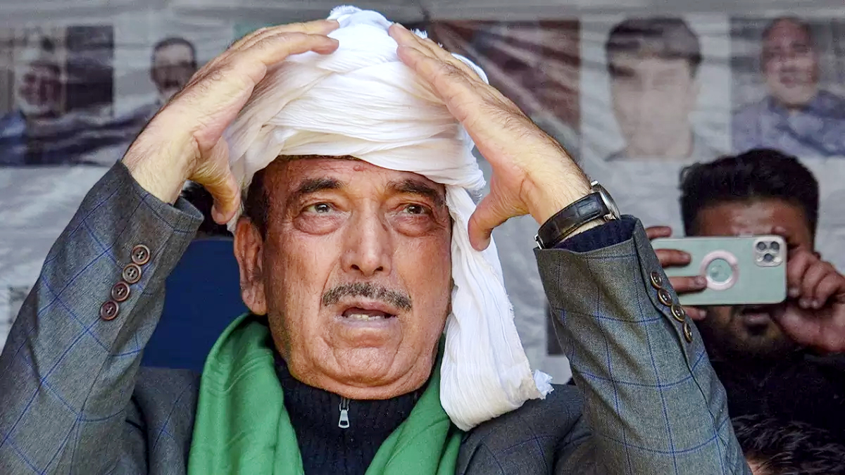 File Picture: Ghulam Nabi Azad