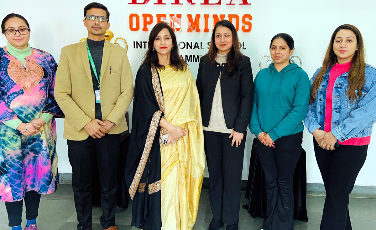 Resource perrson and management posing for a group photograph at BOMIS Jammu on Monday. Resource perrson and management posing for a group photograph at BOMIS Jammu on Monday.