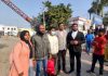 Siddique Kappan walks out of jail after almost over two years, in Lucknow on Thursday.