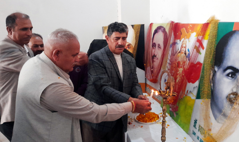 MP Jugal Kishore Sharma inaugurating programme on milllets at Miran Sahib on Saturday. MP Jugal Kishore Sharma inaugurating programme on milllets at Miran Sahib on Saturday.